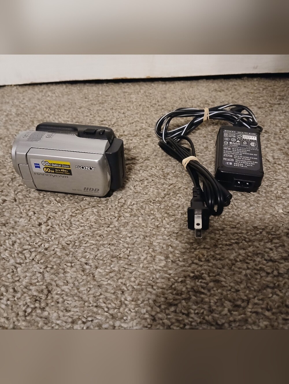 Sony Dcr-sr47 Digital Handycam Corder Hdd With Charger